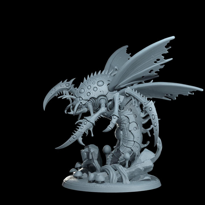 Eldritch Horror Miniature | Winged Aberration | Unpainted Monster Miniature