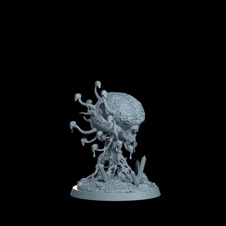 Brain Horror Miniature | Eldritch Aberration | Medium Large Huge Gargantuan Resin Figure
