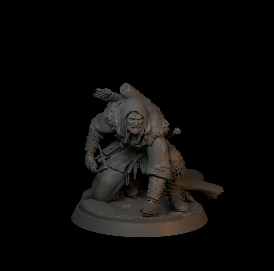 Ranger Miniature STL | Torvin Tracking Pose | Digital Download
