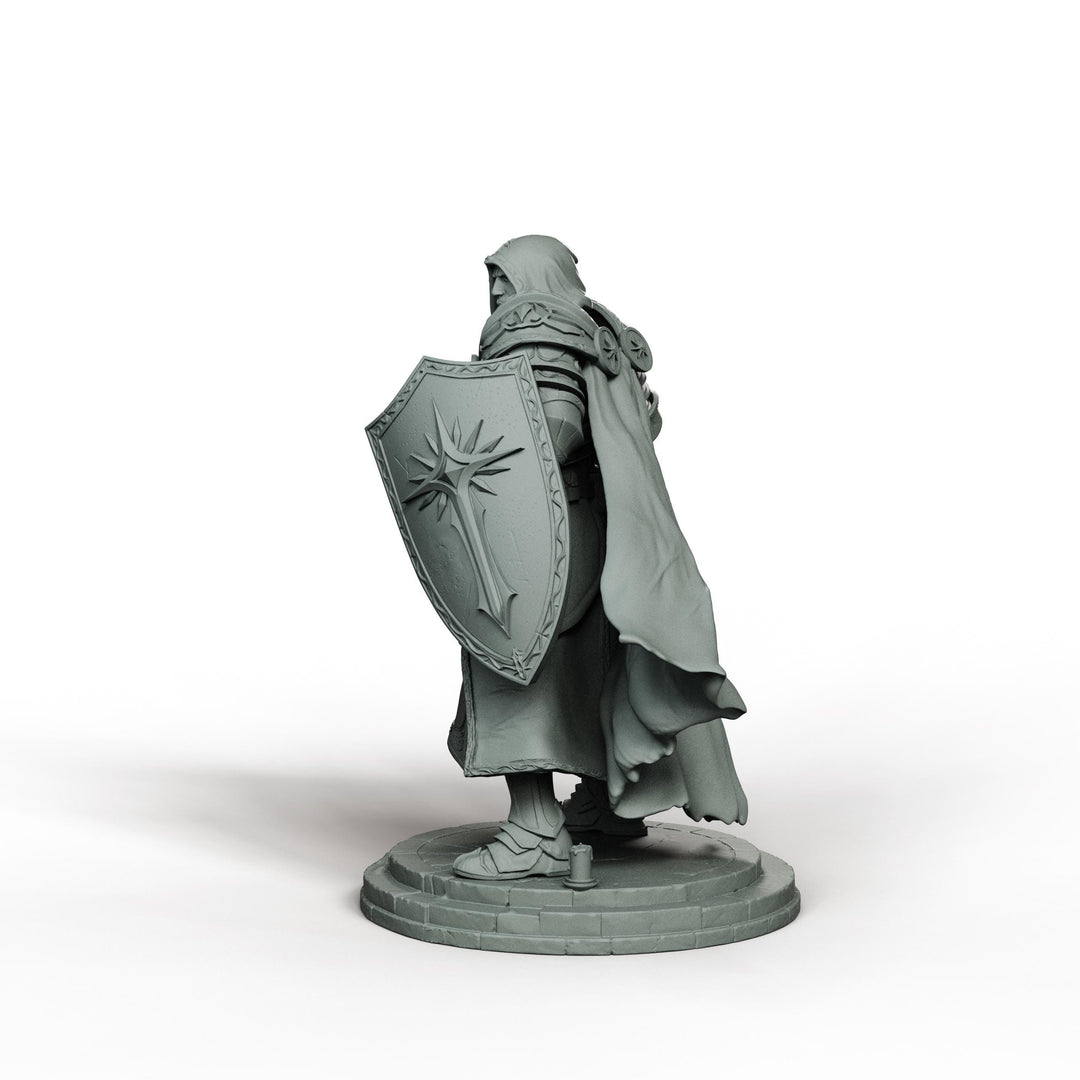 War Cleric Battle Priest, PaintedOrNot Original Design Unpainted Mini | 5 Sizes /Scales