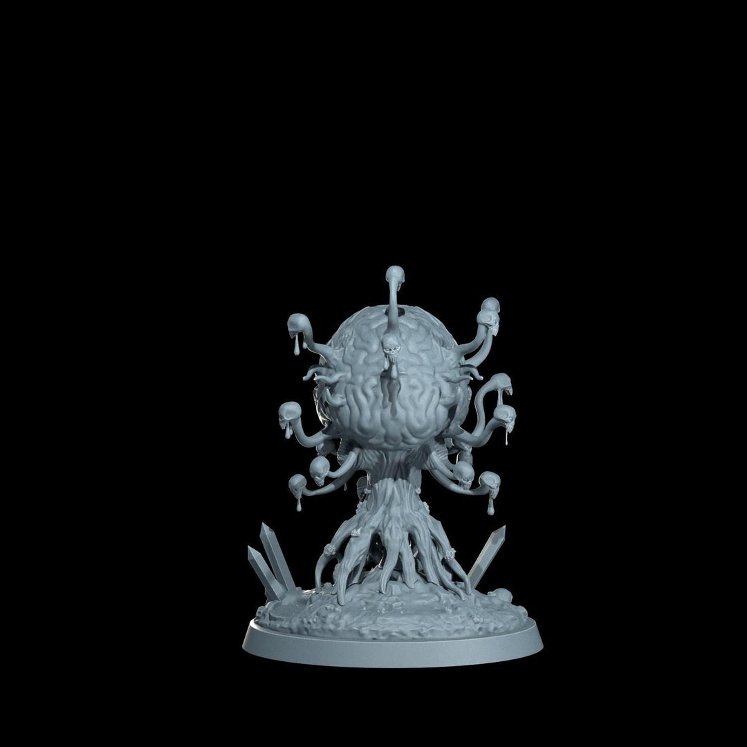 Brain Horror Miniature | Eldritch Aberration | Medium Large Huge Gargantuan Resin Figure