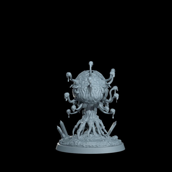Brain Horror Miniature | Eldritch Aberration | Medium Large Huge Gargantuan Resin Figure