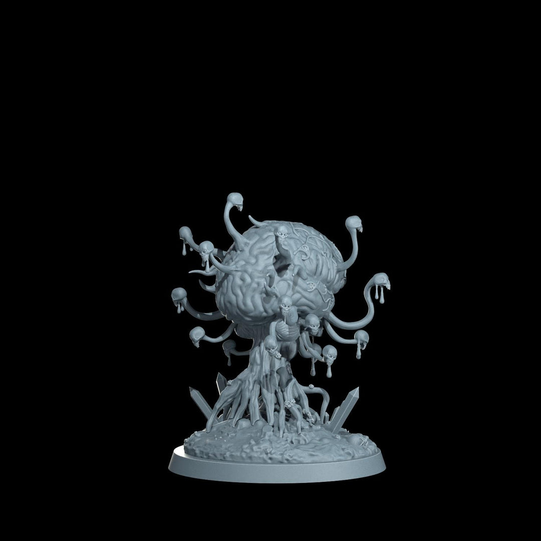 Brain Horror Miniature | Eldritch Aberration | Medium Large Huge Gargantuan Resin Figure