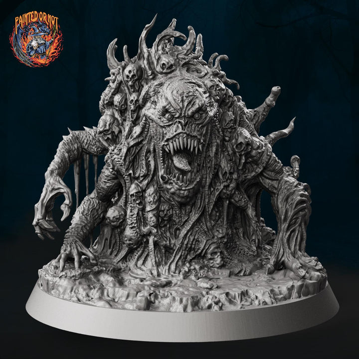 Flesh Abomination Unpainted Miniature, Vorrask Horror Boss, PaintedOrNot Original Resin Monster for DnD 5E