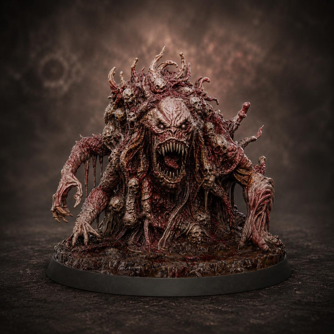 Flesh Abomination Unpainted Miniature, Vorrask Horror Boss, PaintedOrNot Original Resin Monster for DnD 5E