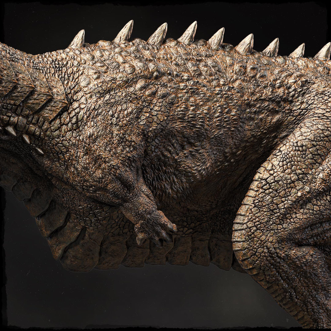Carnotaurus Dinosaur Miniature | Prehistoric Predator Monster | UNPAINTED Resin DnD Pathfinder