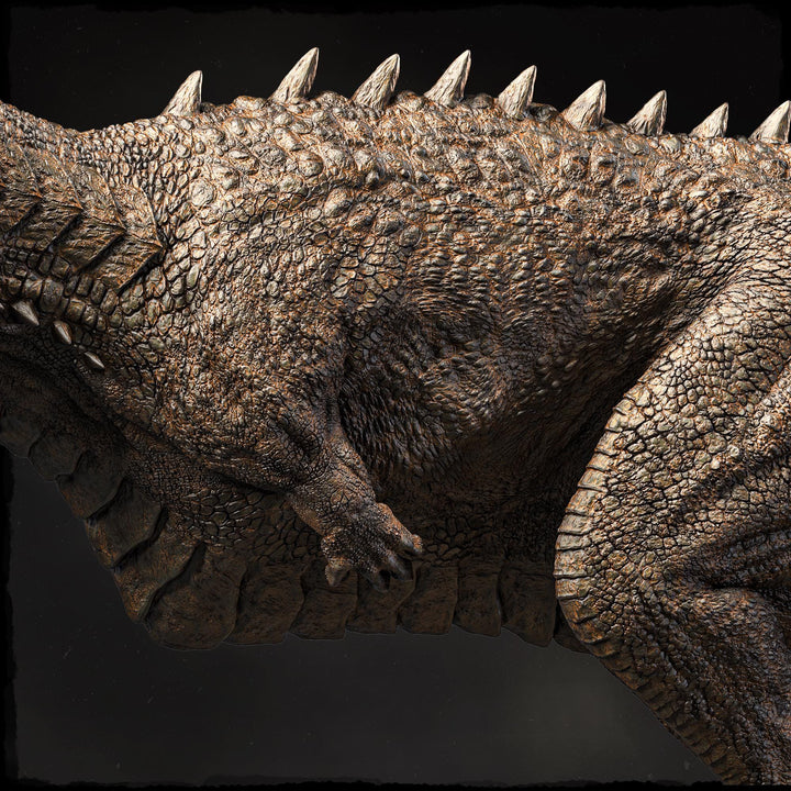 Carnotaurus Dinosaur Miniature | Prehistoric Predator Monster | UNPAINTED Resin DnD Pathfinder