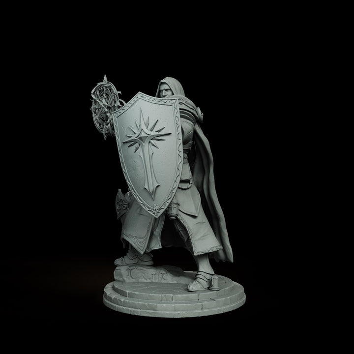 War Cleric Battle Priest Magic, PaintedOrNot Original Design Unpainted Mini | 5 Sizes /Scales