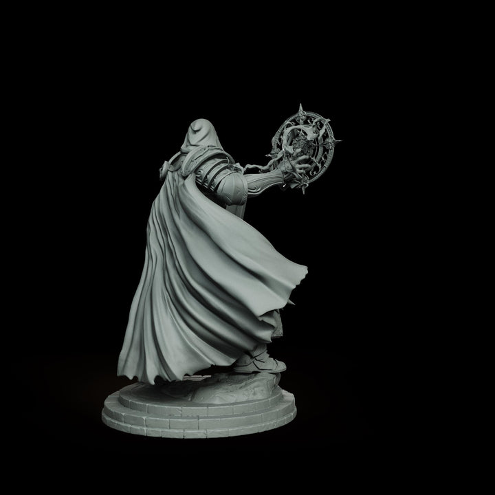 War Cleric Battle Priest Magic, PaintedOrNot Original Design Unpainted Mini | 5 Sizes /Scales