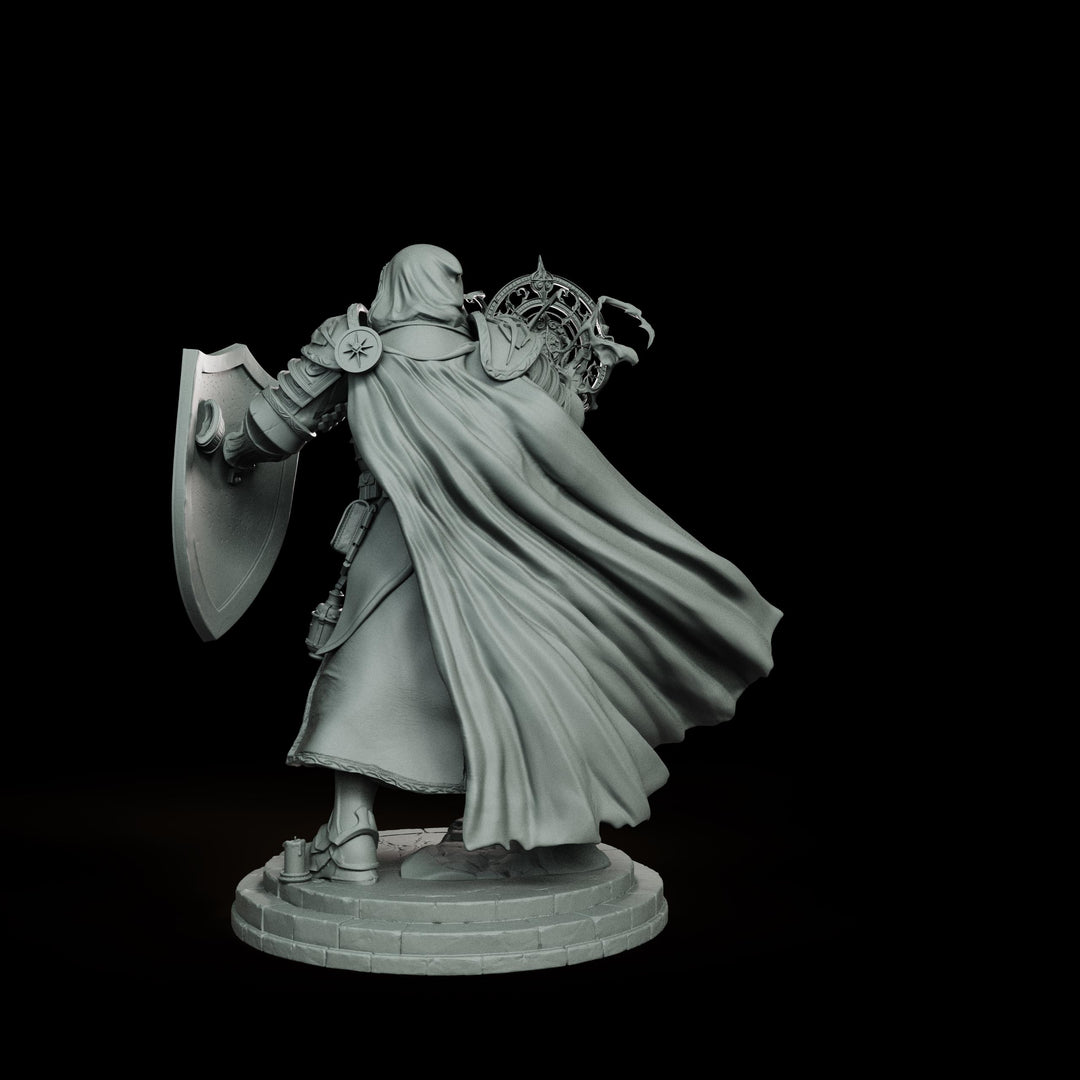 War Cleric Battle Priest Magic, PaintedOrNot Original Design Unpainted Mini | 5 Sizes /Scales