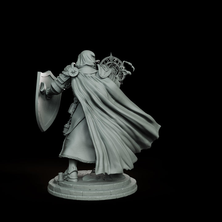 War Cleric Battle Priest Magic, PaintedOrNot Original Design Unpainted Mini | 5 Sizes /Scales