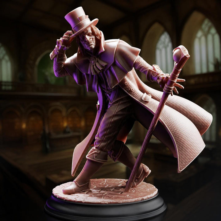 Wizard Warlock Miniature | Arcane Spellcaster NPC | UNPAINTED Resin DnD Pathfinder