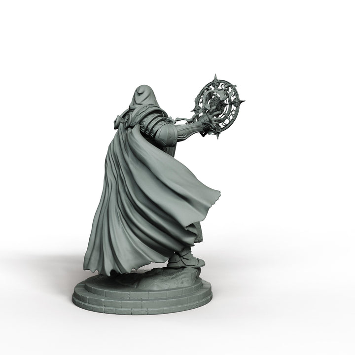 Holy Paladin Divine Judge Miniature | Corvane Magic Pose | PaintedOrNot Original Unpainted Mini | 5 Sizes