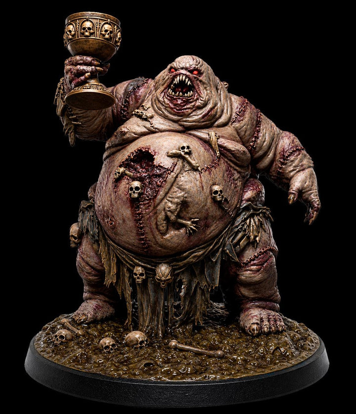 Flesh Golem Miniature | Stitched Abomination Boss Monster | UNPAINTED Resin DnD 5E Pathfinder