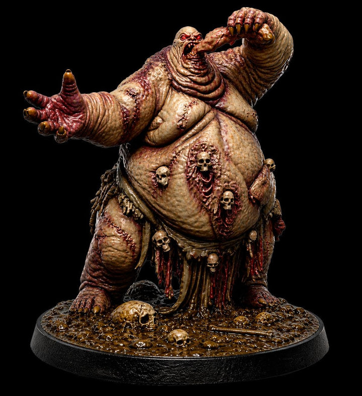 Flesh Eater Miniature | Bloated Horror Boss Monster | UNPAINTED Resin DnD 5E Pathfinder