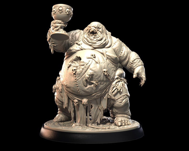 Flesh Golem Miniature | Stitched Abomination Boss Monster | UNPAINTED Resin DnD 5E Pathfinder