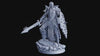 Oathbreaker Paladin Fighter PC / NPC | 28mm, 32mm,54mm,75mm,100mm Scales | Player Character Mini-D&D 5e Pathfinder Figurine |Flesh of Gods