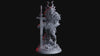 Demon Warrior Fiend, Demon Prince | 28mm,32mm,54mm,75mm,100mm Scale Resin Miniature | Dungeons and Dragons D&D 5e Pathfinder | Flesh of Gods