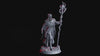 Half Elf Twilight Druid Cleric PC NPC | Resin Miniature 28mm,32mm,54mm,75mm,100mm Scale | Dungeons and Dragons, Pathfinder |Flesh of Gods