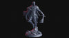 Fighter Eldritch Knight, Duelist PC / NPC Unpainted Mini | 28mm, 32mm,54mm75mm,100mm Scales | D&D 5e Pathfinder Figurine | Flesh of Gods