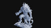Sahuagin, Sea Devil humanoid | 28mm, 32mm,54mm,75mm,100mm Scales | Monster Mini Minis -D&D 5e Pathfinder Figurine | Flesh of Gods