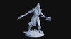 Undead Wight Death Knight Monster with 2 Axes Miniature | 28mm,32mm,54mm,75mm,100mm Scale |Figurine D&D 5e |Pathfinder Undead| Flesh of Gods