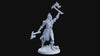 Undead Wight Death Knight Monster with 2 Axes Miniature | 28mm,32mm,54mm,75mm,100mm Scale |Figurine D&D 5e |Pathfinder Undead| Flesh of Gods