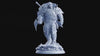 Half-Orc, Ogre Fighter Knight Paladin | 28mm, 32mm,54mm,75mm,100mm Scales | Player Character Mini -D&D 5e Pathfinder Figurine |Flesh of Gods