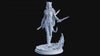 Female Tiefling Rogue Assassin Warlock hexblade |Miniature | 5 Scales | Pathfinder Figure | DnD | Figurine unpainted |