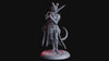 Female Tiefling Warlock Hexblade, Fighter, RangerPC NPC | 28mm,32mm,54mm, 75mm,100mm Scale Resin Mini | Dungeons & Dragons| Flesh of Gods