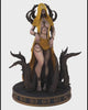 Female Cult Fanatic, Cleric, Warlock, Witch Miniature | 28mm, 32mm,54mm, 75mm, 100mm Scales | Pathfinder Figure | DnD | Figurine unpainted |