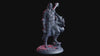 Human Bard Rogue PC NPC| Unpainted Resin miniature |28mm,32mm,54mm,75mm,100mm Scale| Figurine mini -D&D 5e | Flesh of Gods