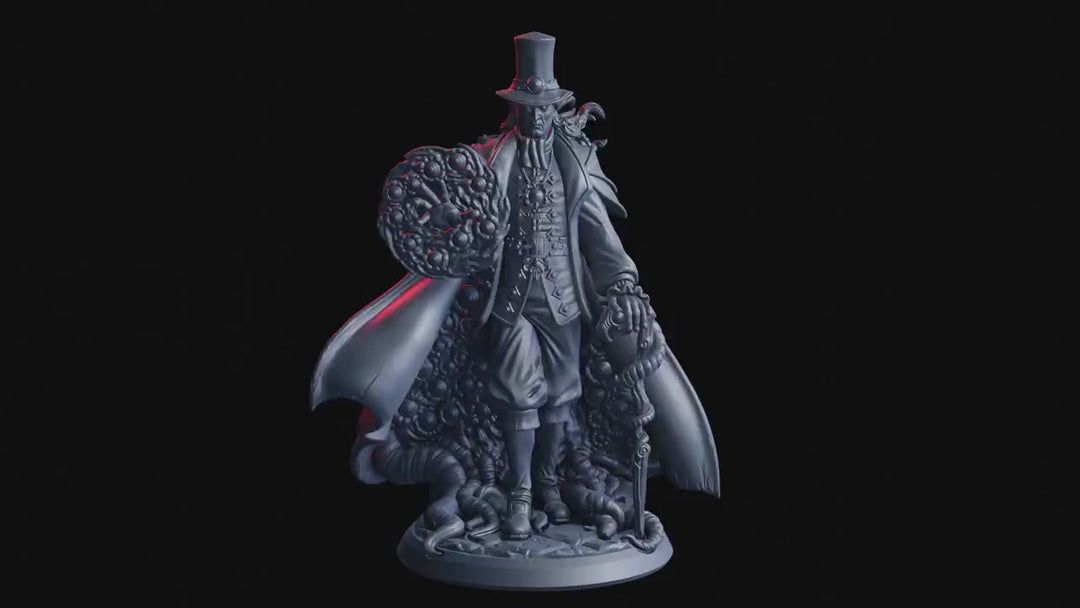 Warlock, Sorcerer, Necromancer, Wizard PC / NPC Resin D&amp;D 5e RPG | 28mm, 32mm,54mm,75mm,100mm Scales |   Pathfinder Figurine | Flesh of Gods