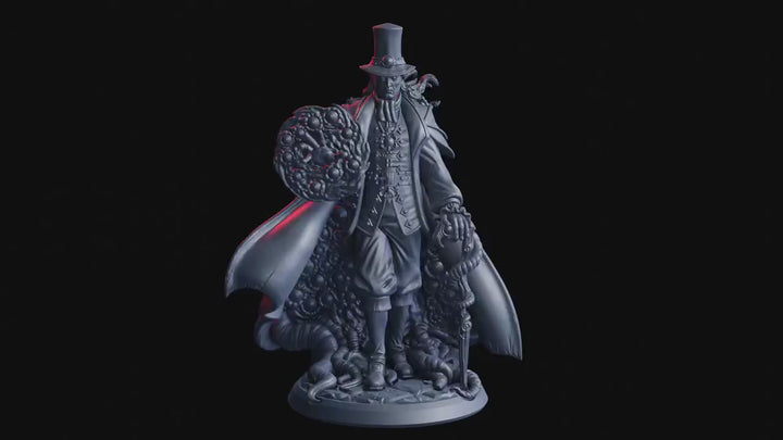 Warlock, Sorcerer, Necromancer, Wizard PC / NPC Resin D&amp;D 5e RPG | 28mm, 32mm,54mm,75mm,100mm Scales |   Pathfinder Figurine | Flesh of Gods
