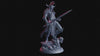 Tiefling Oathbreaker Paladin Fighter | 28mm, 32mm,54mm,75mm,100mm Scales | Player Character Mini-D&D 5e Pathfinder Figurine |Flesh of Gods