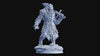 Leonin LionFolk Fighter in Armor | 28mm, 32mm, 54mm, 75mm Scales,100mm Tall | Dungeons and Dragons D&D 5e | Pathfinder| Daybreak Miniatures