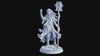 Male Elf Chronomancer Wizard, Warlock, Sorcerer PC NPC | 28mm, 32mm,54mm, 75mm, 100mm Scale Resin Mini | Dungeons and Dragons| Flesh of Gods
