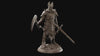 Undead Death Knight | 28mm, 32mm, 75mm Scale Resin Miniature | Flesh of Gods | Dungeons and Dragons |