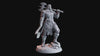 Barbarian Fighter Human Figure D&D5E| 28mm, 32mm, 75mm Scale Resin Miniature | Dungeons and Dragons | Flesh Of Gods