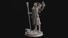 Male Elf Wizard Dragon Familiar, Warlock, Sorcerer| 28mm Scale | 32mm Scale | 75mm Scale -Player Character Mini D&D 5e Pathfinder Figurine