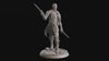 Human Rogue Thief Assassin PC / NPC | 28mm, 32mm, 75mm Scale Resin Miniature | Dungeons and Dragons | Flesh of Gods