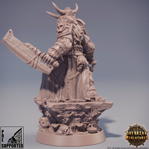 Evil Fighter 2 weapons| Blood Warriors | 28mm, 32mm, 75mm | Miniature |  Dungeons and Dragons | Pathfinder | DnD
