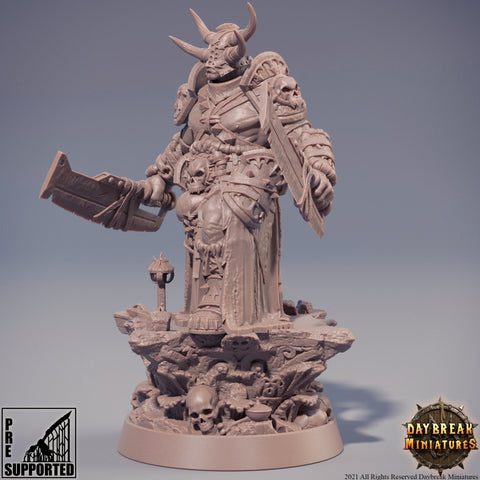 Evil Fighter 2 weapons| Blood Warriors | 28mm, 32mm, 75mm | Miniature |  Dungeons and Dragons | Pathfinder | DnD