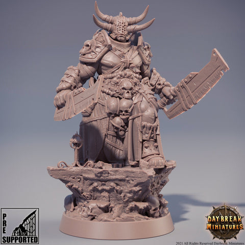 Evil Fighter 2 weapons| Blood Warriors | 28mm, 32mm, 75mm | Miniature |  Dungeons and Dragons | Pathfinder | DnD