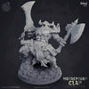 Giant Minotaur Prince| 32mm Scale | 90mm Tall | Dungeons and Dragons Miniatures| Pathfinder Minotaur | DnD Mini | Tabletop RPG ||