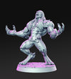 Werewolf | 28mm and 32mm Scale | Werewolf Miniature | Dungeons and Dragons Miniatures Lycan | Pathfinder Miniatures | Figurine | DnD Mini |