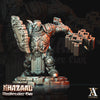 Dwarf Fighter with Mace & shield Resin Miniatures | Dungeons and Dragons | 28mm, 32mm, 75mm | Pathfinder | Figure for Painting| 