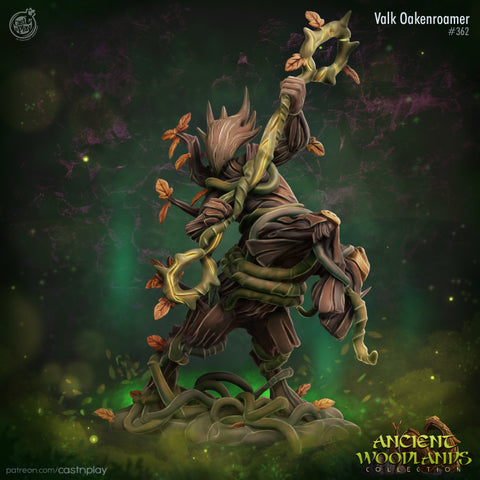 Valk Oakenroamer, Blight Centaur Dungeons and Dragons | 28mm, 32mm, 75mm | Pathfinder | Unpainted Resin 3d printed | Ylthari's Guardians