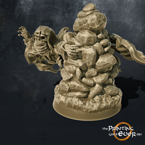 Specter Undead Resin Miniature | Miniature |Available in 28mm, 32mm,75mm Scales | Pathfinder Figure | DnD | Figurine unpainted |