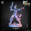 Gunslinger Fighter Pirate | 28mm, 32mm, 75mm Scale | Dungeons and Dragons 5e Miniatures | Pathfinder | Figurine | DnD Mini | Resin